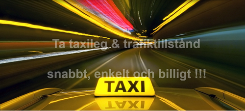 Utbildning till Taxiförarlegitimation (taxikörkort, taxikort, taxileg, taxilegitimation)