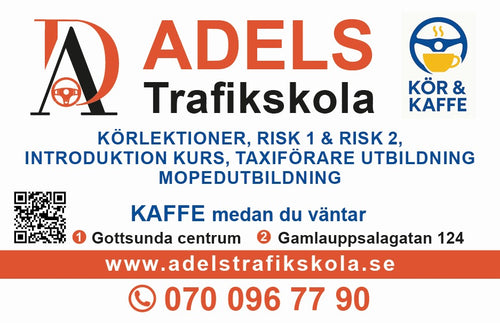 40 körlektioner 45 min